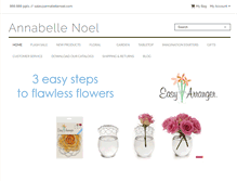 Tablet Screenshot of annabellenoel.com